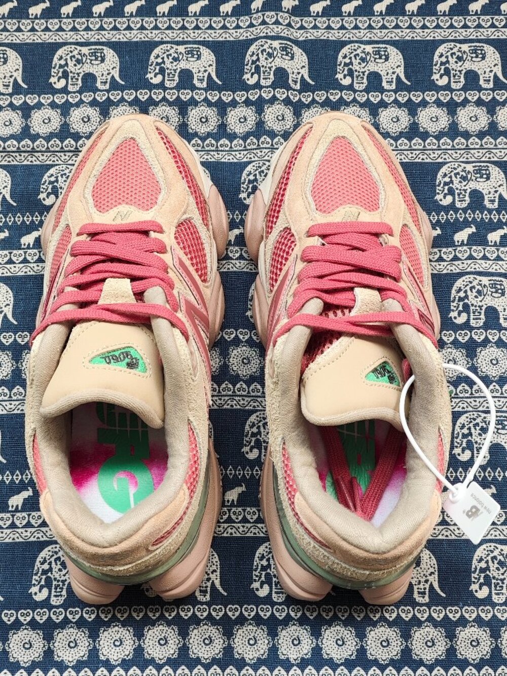 New Balance 9060 Retro Distressed Dad Shoes